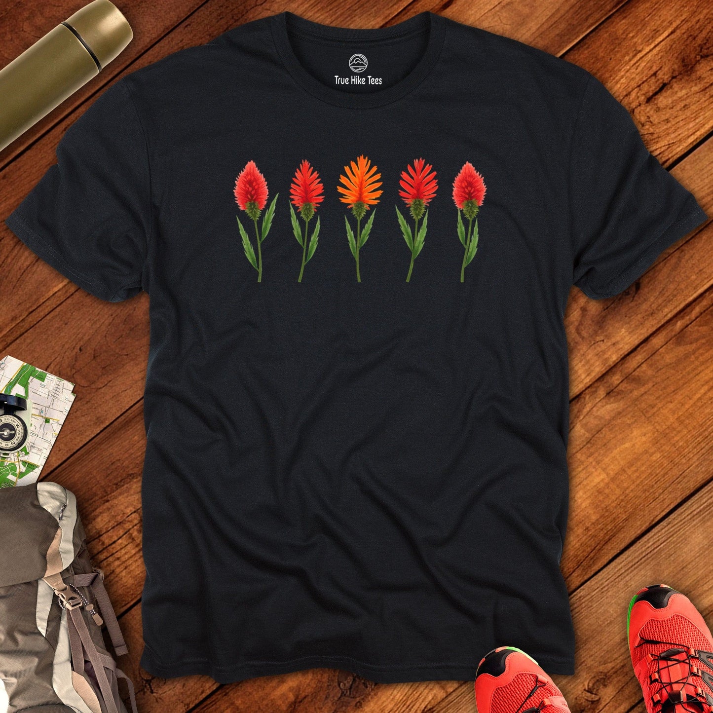 Crimson Bloom T-shirt