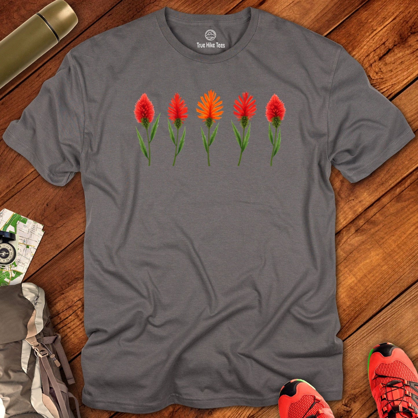 Crimson Bloom T-shirt