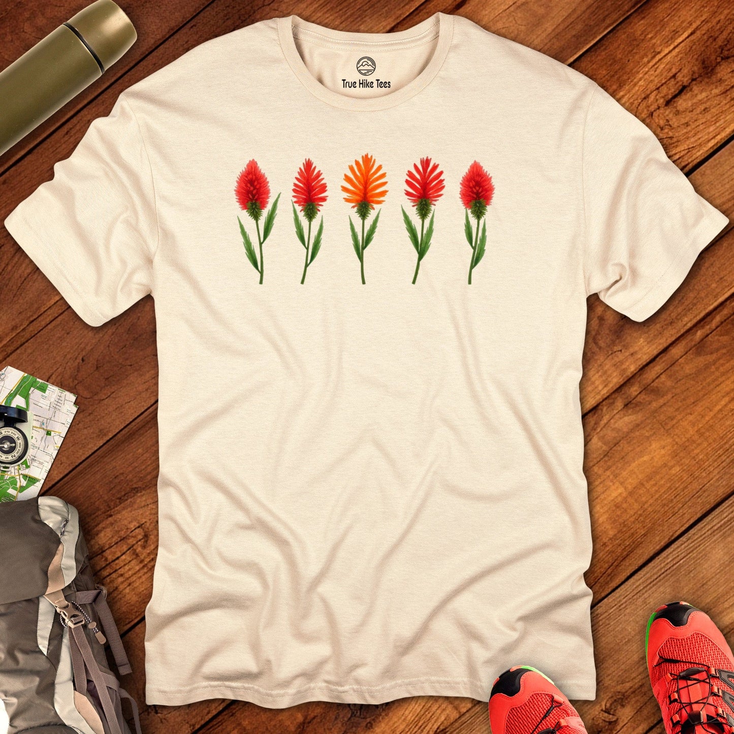 Crimson Bloom T-shirt