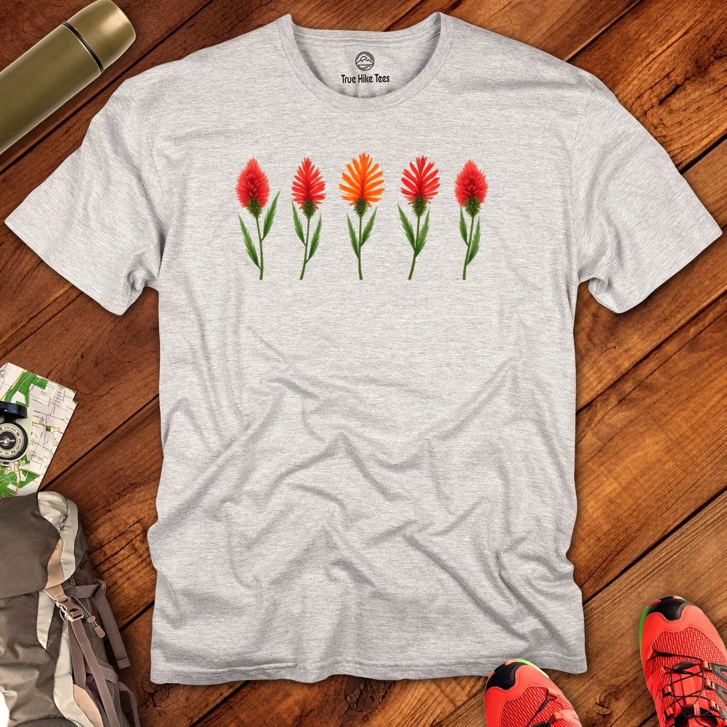 Crimson Bloom T-shirt